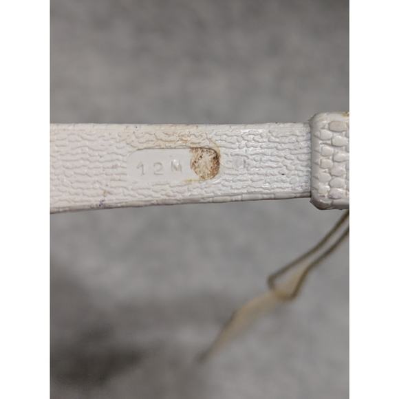 Magnum Wristwatches Women White Leather Band Gold‎ Case Dial & Hand NWT - Picture 7 of 9